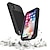 Недорогие Чехлы для iPhone-телефон Кейс для Назначение Айфон 15 Про Макс Плюс iPhone 14 Pro Max Plus 13 12 11 Mini X XR XS 8 7 Плотные Водонепроницаемый Защита от пыли Защита от удара броня Закаленное стекло Металл