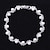 abordables Parures de Bijoux-Parure de Bijoux Bracelet For Femme Cristal Perle Soirée Mariage Cadeau Alliage / Collier de perles / Fiançailles / Valentin