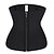 cheap Waist Trainer-Women&#039;s Zipper Underbust Corset - Solid Colored / Vertical Stripes, Modern Style / Basic Black Camel XS S M