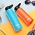 baratos Casacos 3 em 1-Sports Water Bottle 750 ml Stainless steel Insulated Durable Ultra Light (UL) for Hiking Cycling / Bike Camping Black White Orange Blue