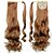 cheap Ponytails-20inch long curly ponytail clip in synthetic fake hair ponytail for women