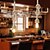 ieftine Lumini insulare-vintage multifuncțional de cânepă de cânepă lanțuri de pandantiv lumina 1-lumina diy art sala de mese cafenea bar contra candelabre lungime cablu 100cm