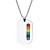 cheap Costumes Jewelry-Pendant Necklace Rainbow Steel Stainless For LGBT Pride Cosplay Women&#039;s Men&#039;s Costume Jewelry Fashion Jewelry