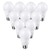 billige Globepærer med LED-10 stk 5w led lyspærer 50w halogen tilsvarende 3000k/6000k varm hvit uten flimmer e26 e27 500lm ikke dimbar ac110-220v
