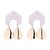 cheap Earrings-Women&#039;s Drop Earrings Earrings Dangle Earrings Geometrical Drop Stylish Simple Korean Earrings Jewelry White / Pink / Blue For Daily Street Work 1 Pair