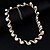 cheap Jewelry Sets-Women&#039;s White Bridal Jewelry Sets S Shaped Alphabet Shape Simple Classic Fashion Cute Bridal Imitation Pearl Earrings Jewelry Gold For Wedding Party Engagement Gift 1 set