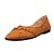olcso Női lapos sarkú cipők-Női Lapos Lapos Erősített lábujj PU Alkalmi Tavasz Rózsaszín / Khakizöld / Fekete