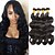 cheap Human Hair Weaves-4 Bundles Malaysian Hair Body Wave Remy Human Hair 200 g Headpiece Natural Color Hair Weaves / Hair Bulk Bundle Hair 8-28 inch Natural Color Human Hair Weaves Creative Soft Fashion Human Hair