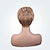 cheap Human Hair Capless Wigs-Human Hair Blend Wig Short Curly Pixie Cut Short Hairstyles 2020 With Bangs Curly Short Side Part Women&#039;s Dark Wine Medium Auburn / Bleach Blonde Beige Blonde / Bleached Blonde 8 inch