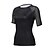 cheap Women&#039;s Cycling Clothing-ILPALADINO Women&#039;s Short Sleeve Cycling Jersey Elastane Black Solid Color Plus Size Bike Jersey Top Mountain Bike MTB Road Bike Cycling UV Resistant Quick Dry Breathable Sports Clothing Apparel
