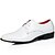cheap Men&#039;s Oxfords-Men&#039;s Oxfords Dress Shoes Derby Shoes Business Classic Daily Party &amp; Evening Office &amp; Career Patent Leather Non-slipping Wear Proof White Black Red Fall Spring