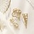 お買い得  ヘアジュエリー-女性用 活発的 ファッション かわいいスタイル 人造真珠 キュービックジルコニア 合金 ソリッド