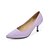 cheap Women&#039;s Heels-Women&#039;s Heels Plus Size Office &amp; Career Party &amp; Evening Kitten Heel Pointed Toe Classic Minimalism Patent Leather PU Loafer Black Yellow Pink