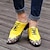 baratos Socas e Mules para Homem-Homens Sapatos Confortáveis Couro Ecológico Verão Casual Tamancos e Mules Não escorregar Amarelo / Vermelho / Verde