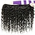 cheap Human Hair Weaves-3 Bundles Brazilian Hair Water Wave Remy Human Hair 150 g Natural Color Hair Weaves / Hair Bulk Bundle Hair Human Hair Extensions 8-28 inch Natural Color Human Hair Weaves Fashionable Design Gift