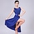 Χαμηλού Κόστους Latin Ρούχα Χορού-λάτιν χορευτικό φόρεμα δαντέλα με κρόσσια φούντα γυναικεία απόδοση προπόνησης αμάνικο ψηλό spandex πολυεστέρας