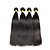 halpa 4 nippua aitoja kiharoja pidennyksiä-4 pakettia Hiuskudokset Perulainen Suora Hiukset Extensions Remy-hius 100% Remy Hair Weave -paketit 400 g Hiukset kutoo Aitohiuspidennykset 8-28 inch Luonnollinen väri Luonto musta Shedding