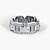 cheap Men&#039;s Rings-Ring Hollow Out Silver Imitation Diamond Alloy Knife Edge European 1pc 6 7 8 9 10 / Women&#039;s / Men&#039;s