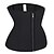 olcso Waist Trainer-Women&#039;s Zipper Underbust Corset - Solid Colored / Vertical Stripes, Modern Style / Basic Black Camel XS S M