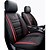 billige Setetrekk til bil-Car Seat Cushions Seat Cushions Black / Orange / Black / Red / Black / White PU Leather / Artificial Leather Business For universal All years General Motors