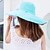 cheap Women&#039;s Hats-Women&#039;s Hat Sun Hat Purple Pink Fuchsia Active Basic / Spring / Summer / Cotton / Polyester / Solid Colored