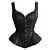 cheap Corsets &amp; Shapewear-Normal Polyester Corset Sexy Jacquard Wedding Lace-trimmed Bottom