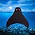 billige Dykkermasker, snorkler og svømmefødder-Dykkerfinner Svømmefinner Havfrue Anti-skrid Lange svømmefødder Svømning Vandsport Scuba TPR - til Børn Sort