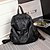cheap Backpacks &amp; Bookbags-Sheepskin Zipper Commuter Backpack Daily Black / Gray