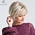 cheap Older Wigs-Synthetic Wig Straight Natural Straight Pixie Cut With Bangs Wig Short Light golden Synthetic Hair 24 inch Women&#039;s Odor Free Fashionable Design Synthetic Blonde BLONDE UNICORN / Natural Hairline
