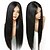 cheap Human Hair Lace Front Wigs-Human Hair Wig Medium Length Straight Side Part Party Women Best Quality Lace Front Brazilian Hair Women&#039;s Black#1B 18 inch 20 inch 22 inch