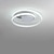 billiga Plafonder-1-ljus 46 cm taklampa led infälld lampa metall geometrisk nyhet målad finish modern 110-120v 220-240v