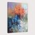 cheap Abstract Paintings-Oil Painting Hand Painted Abstract Modern Stretched Canvas With Stretched Frame