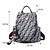 cheap Backpacks &amp; Bookbags-Oxford Synthetic Pattern / Print School Bag Geometric Pattern Daily White / Brown / Fall &amp; Winter