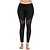 cheap Dance at home-Activewear Pants Split Joint Women&#039;s Training Performance Natural Elastic Elastane Polyster