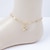 cheap Bracelets &amp; Bangles-Ankle Bracelet feet jewelry Simple Trendy Hotwife Women&#039;s Body Jewelry For Daily Single Strand Alloy Star Starfish Silver Gold 1pc