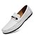 cheap Men&#039;s Slip-ons &amp; Loafers-Men&#039;s Moccasin Nappa Leather Spring / Fall Business / Casual Loafers &amp; Slip-Ons Non-slipping Black / White / Party &amp; Evening / Party &amp; Evening / Driving Shoes