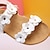 cheap Kids&#039; Sandals-Girls&#039; Sandals Comfort Faux Leather Toddler(9m-4ys) / Little Kids(4-7ys) Flower White / Pink Summer / Party &amp; Evening / TR