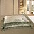 preiswerte 3D-Bettbezüge-Bettbezug-Sets Blumen Luxus Seide / Baumwollmischung Jacquard 4-teilig Bettwäsche-Sets Blumen /&amp;gt;800 König
