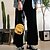 Χαμηλού Κόστους Τσάντες χιαστί-Γυναικεία Καμβάς Σταυρωτή τσάντα Τσάντα από καραβόπανο Χαρακτήρας Μαύρο / Ρουμπίνι / Κίτρινο / Φθινόπωρο &amp; Χειμώνας