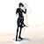 billige Anime actionfigurer-Anime Action Figures Inspired by Black Butler Sebastian Michaelis PVC(PolyVinyl Chloride) 23 cm CM Model Toys Doll Toy