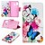 preiswerte Samsung-Handyhülle-Case For Samsung Galaxy A6 (2018) / A6+ (2018) / A8 2018 Wallet / Card Holder / with Stand Full Body Cases Butterfly / Cartoon Hard PU Leather