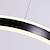 abordables Éclairages circulaires-2 lumières LED Lampe suspendue Métal Acrylique Cercle Anneau Finitions Peintes Moderne contemporain 110-120V 220-240V