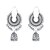 abordables Boucle d&#039;Oreille-Femme Boucle d&#039;Oreille Pendantes Boucle d&#039;oreille Rétro Marcassite Manches Pagode Rétro Vintage Ethnique Bohème Des boucles d&#039;oreilles Bijoux Dorée / Argent Pour Soirée Carnaval Festival 1 paire