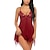 cheap Sexy Lingerie-Women&#039;s Babydoll &amp; Slips Chemises &amp; Negligees Solid Colored POLY Lace Spring &amp; Summer Fall &amp; Winter Navy White / Spandex / Super Sexy