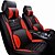 cheap Car Headrests&amp;Waist Cushions-Car Seat Covers Headrest&amp;Waist Cushion Kits PU Leather Artificial Leather universal Black / Red / Black / White / Black / Blue