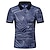cheap Classic Polo-Men&#039;s Golf Shirt Tennis Shirt Graphic Collar Shirt Collar Street Casual Short Sleeve Slim Tops Shapewear Vacation Holiday Casual / Sporty White Black Navy Blue