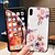 ieftine Carcase iPhone-Phone Case For Apple Back Cover iPhone 11 Pro Max SE 2020 X XR XS Max 8 7 6 Frosted Pattern Flower / Floral Soft TPU