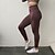 cheap New In-Women&#039;s High Waist Yoga Pants Solid Color Black Purple Red Dark Purple Grey Running Dance Fitness Tights Leggings Sport Activewear Breathable Tummy Control Butt Lift Moisture Wicking High Elasticity