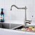 cheap Kitchen Faucets-Kitchen faucet - Single Handle One Hole Nickel Brushed Standard Spout Centerset Contemporary Kitchen Taps