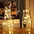 olcso LED szalagfények-2m-es led tündérfüzér lámpák 100db 20 led-es rézhuzalos lámpák több színű bulihoz ünnep esküvőhöz otthon buli hálószoba ajándék dekoráció